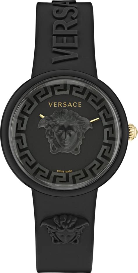 medusa watch versace|Versace silicone watch.